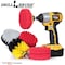 Drillbrush Cleaning Supplies - Bathroom Accessories - Drill Brush - Scouring Pad S-W5R4YO-P4-3R-3V-QC-DB - alternate 2